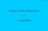 © Buddy Freeman, 2015 Simple Linear Regression and Correlation.