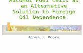 Alcohol Fuel Cells as an Alternative Solution to Foreign Oil Dependence Agnes B. Rooke.