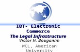 IBT- Electronic Commerce The Legal Infrastructure Victor H. Bouganim WCL, American University.