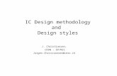 IC Design methodology and Design styles J. Christiansen, CERN - EP/MIC Jorgen.Christiansen@cern.ch.