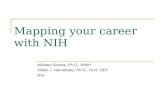 Mapping your career with NIH Michael Sesma, Ph.D., NIMH Milton J. Hernández, Ph.D., DLR, OEP NIH.