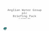 Anglian Water Group plc Briefing Pack 21 December 2001.