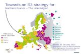 < 75 % PIB/habitant Indice UE27=100 75-90 % > 90 % Towards an S3 strategy for: Northern France – The Lille Région Sevilla, 31 January 2012 [Jean-Marie.
