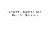 1 Insert, Update and Delete Queries. 2 Return to you Address Book database. Insert a record.