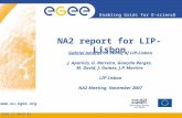 EGEE-II INFSO-RI-031688 Enabling Grids for E-sciencE  NA2 report for LIP-Lisbon Gabriel Amoros on behalf of LIP-Lisbon J. Aparício, G. Barreira,