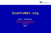 GrantsNet.org José M. Fernández American Association for the Advancement of Science AAAS.