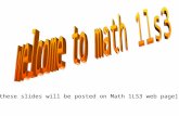 [these slides will be posted on Math 1LS3 web page]