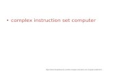 Complex instruction set computer .