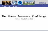 The Human Resource Challenge Hema Ravichandar. Analyst Meet 2001, August 6, 2001Infosys Technologies Ltd., © 2001 Infoscion Management Process D e p l.