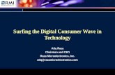 Surfing the Digital Consumer Wave in Technology Atiq Raza Chairman and CEO Raza Microelectronics, Inc. atiq@razamicroelectronics.com.