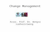 Change Management Assoc. Prof. Dr. Wongsa Laohasiriwong.