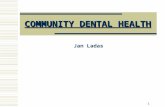 1 COMMUNITY DENTAL HEALTH Jan Ladas. Algonquin College - Jan Ladas2 BIOSTATISTICS CONTINUED Previously discussed:  Descriptive statistical techniques.