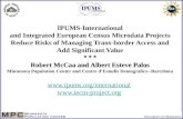 * * * Robert McCaa and Albert Esteve Palos   IPUMS-International and Integrated European Census Microdata.