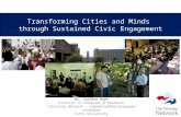Transforming Cities and Minds through Sustained Civic Engagement Dr. Lorlene Hoyt Director of Programs & Research Talloires Network – a global coalition.