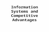 Information Systems and Competitive Advantages. Agenda Developing Business & I/S Strategies Classical Problem Solving using Information Systems.