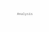 Analysis. Analysis -2 Requirements Artifacts Define Stakeholders Business goals System functions Technical system requirements Fundamental domain concepts.