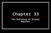 Chapter 33 The Building of Global Empires. The idea of Imperialism Term dates from mid- 19 th century In popular discourse by 1880s Military imperialism.