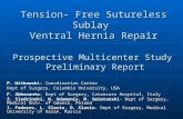 Prospective Multicenter Study Preliminary Report P. Witkowski- Coordination Center Dept of Surgery, Columbia University, USA F. Abbonante- Dept of Surgery,