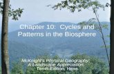 Chapter 10: Cycles and Patterns in the Biosphere McKnight’s Physical Geography: A Landscape Appreciation, Tenth Edition, Hess.