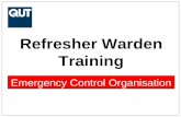 Refresher Warden Training Emergency Control Organisation.