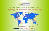 Synergy of Business and Technology Alba Spectrum Corporation Houston Bogota São Paulo Düsseldorf  USA/Canada: 1-866-528-0577,