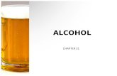 ALCOHOL CHAPTER 21. Lesson 1 The Health Risks of Alcohol Use.