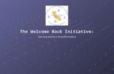 The Welcome Back Initiative: Improving diversity in the health workforce ®