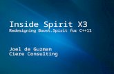 Joel de Guzman Ciere Consulting. Quick Overview Parser Combinator Let’s Build a Toy Spirit X3 Walk-through Spirit X3.