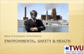 New Employee Orientation.  Introduce Office of Risk Management  Discuss Additional Duty Safety Officers  Briefly cover asbestos safety  Determine.