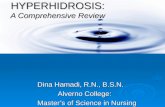 HYPERHIDROSIS: A Comprehensive Review Dina Hamadi, R.N., B.S.N. Alverno College: Alverno College: Master’s of Science in Nursing.