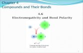 Chapter 4 Compounds and Their Bonds 4.6 Electronegativity and Bond Polarity 1.