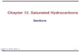 1-1 CHEM 121, Winter 2009, LA TECH Chapter 12. Saturated Hydrocarbons Sections.
