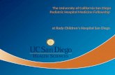 The University of California San Diego Pediatric Hospital Medicine Fellowship at Rady Children’s Hospital San Diego.