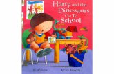 It was a big day for Harry. He was starting at his new school. He was very excited because one of his friends, Charlie, was starting that day too. Stegosaurus.