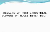 DECLINE OF PORT INDUSTRIAL ECONOMY OF HUGLI RIVER BELT.