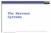 EDU2HBS Human Body Systems 1 Copyright © 2003 Pearson Education, Inc. publishing as Benjamin Cummings The Nervous Systems.
