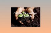 Chapter 11 - Soil pH and Salinity. Soil pH - WHAT is it and WHY is it Important? pH is the concentration of hydrogen ions (H + ) in the soil solution.
