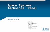 Space Systems Technical Panel Cosimo Stallo. Introduction SSTP: Space Systems Technical Panel PURPOSE: To sustain and oversee the programs of the IEEE/AIAA.