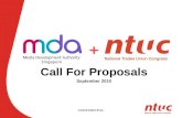 + Call For Proposals September 2010 CONFIDENTIAL.