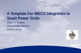 A Template For WECS Integration to Small Power Grids Jason. C. Chadee Chandrabhan Sharma Kathryn Young.