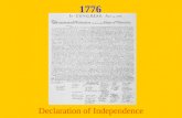 1776 Declaration of Independence 1787 U.S. Constitution James Madison Father of Our Constitution.