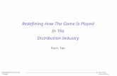 Berling AssociatesManaging The Forces Of Change Redefining How The Game Is Played In The Distribution Industry Part Two.