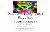Discovering your Psychic superpowers Quantum Doug Matzke IONS DFW Meetup Sunday Nov 2, 2014  .