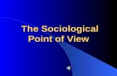 The Sociological Point of View The Sociological Point of View.