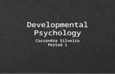 Developmental Psychology Cassandra Silveira Period 1 Cassandra Silveira Period 1.