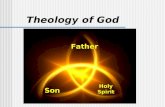 Theology of God Father Son Holy Spirit. How do we know God exist? From Creation From Creation The heaven declare the glory of God; the skies proclaim.