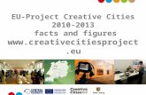 EU-Project Creative Cities 2010-2013 facts and figures .