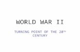 WORLD WAR II TURNING POINT OF THE 20 TH CENTURY. NATIONAL MYTHS AND THE WORLD WAR II EXPERIENCE Each European nation has its own myths regarding WWII…
