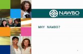 1 WHY NAWBO?. Welcome Make it personal…pictures of your Board,VP of Membership Chair and Execuive Director 2.
