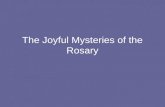 The Joyful Mysteries of the Rosary. 1. Annunciation.